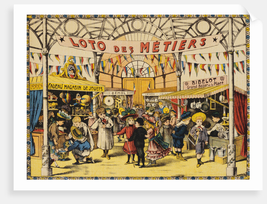 Loto des Metiers Poster by Anonymous