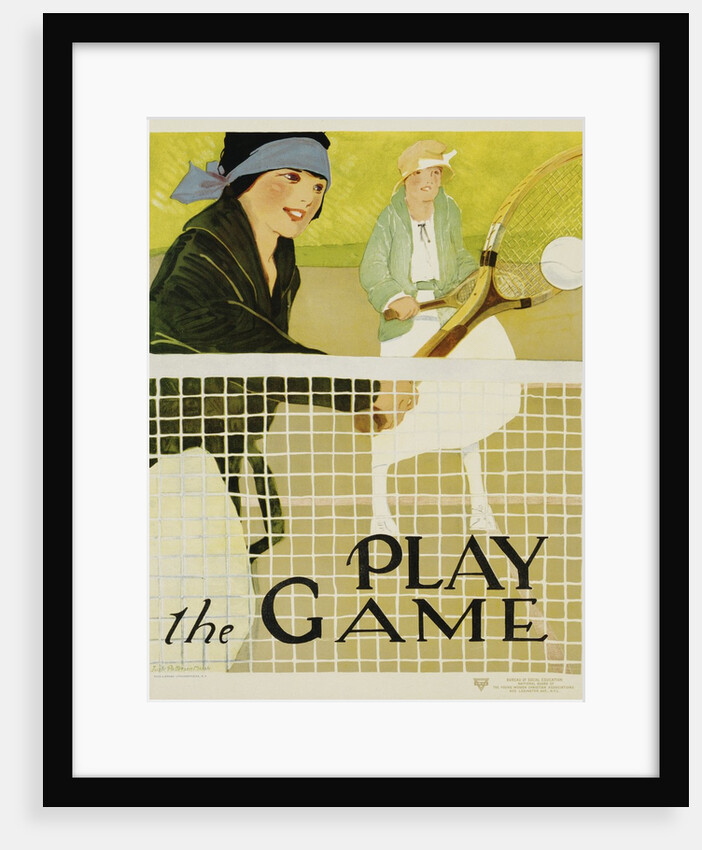 Play the Game Poster by Lucile Patterson Marsh