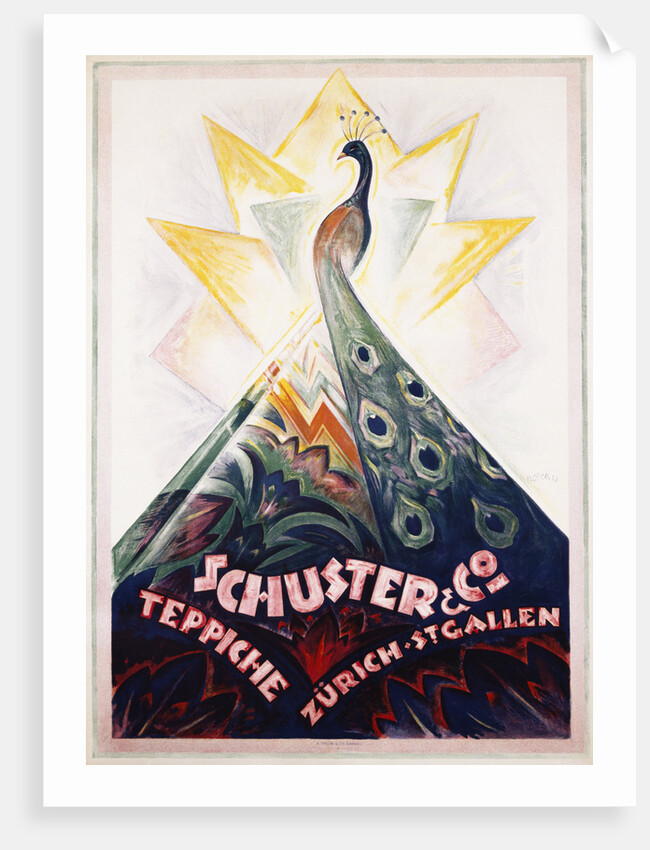 Schuster & Co. Poster by Carl Bockli