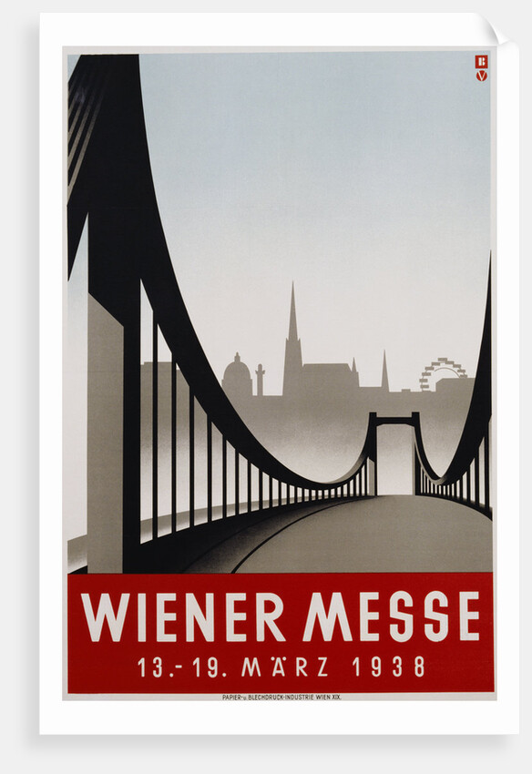 Poster Advertisement for Wiener Messe Trade Fair by Anonymous