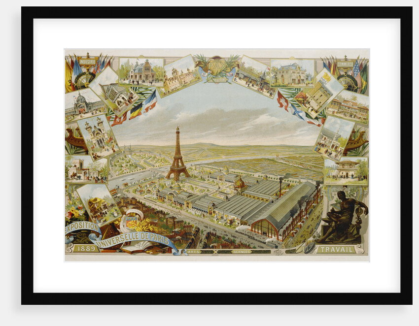 Exposition Universelle de Paris 1889 Poster by Anonymous