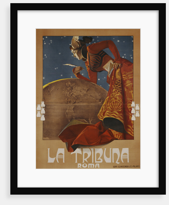 La Tribuna Roma Poster by Giovanni Maria Mataloni
