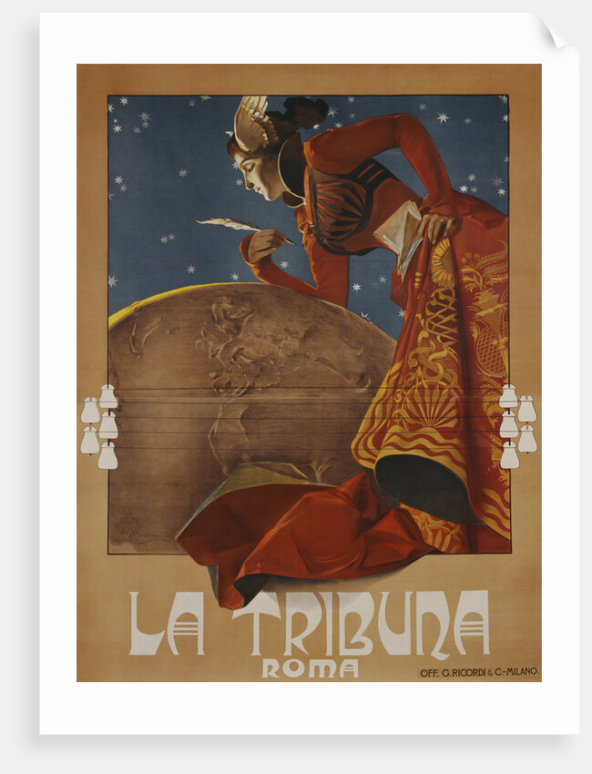 La Tribuna Roma Poster by Giovanni Maria Mataloni