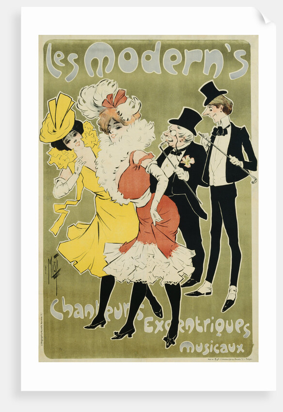 Les Modern's Poster by Misti