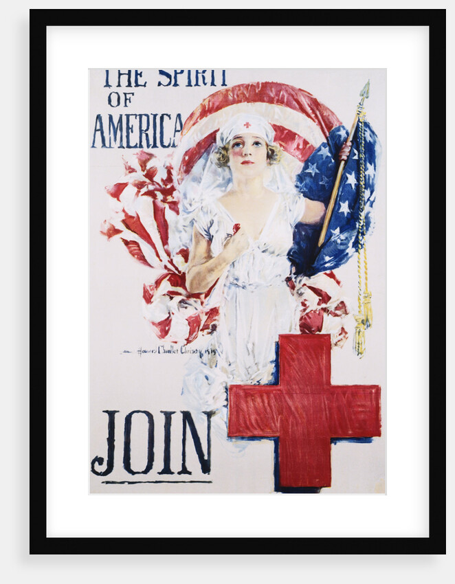 The Spirit of America Recruitment Poster by Howard Chandler Christy