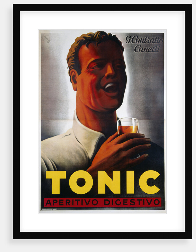 Tonic Aperitivo Digestivo Poster by Mario Gros