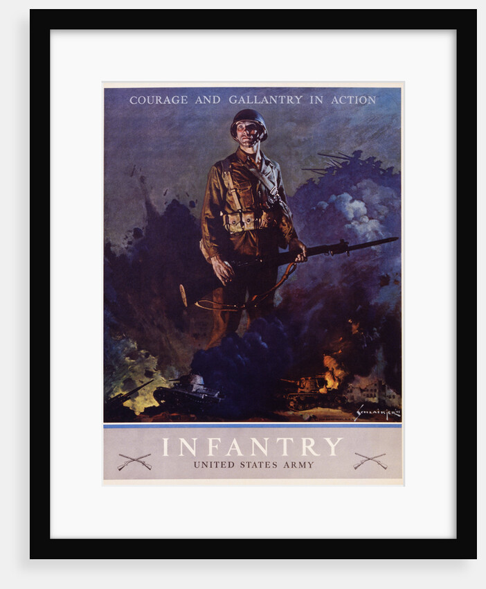 Infantry Recruitment Poster by Jes Schlaikjer