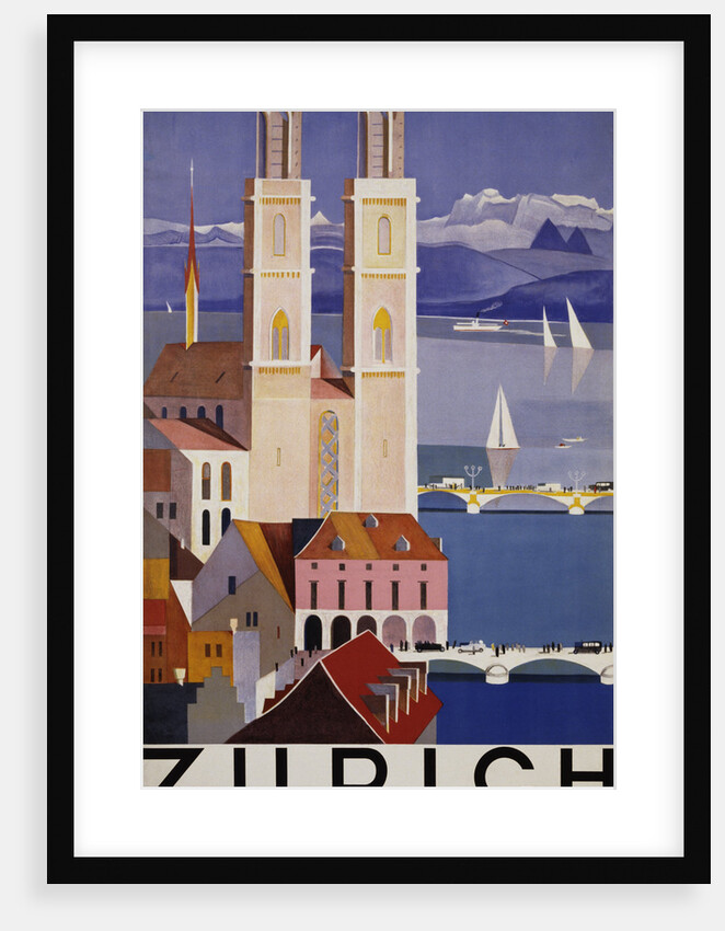 Zurich Poster by Otto Baumberger