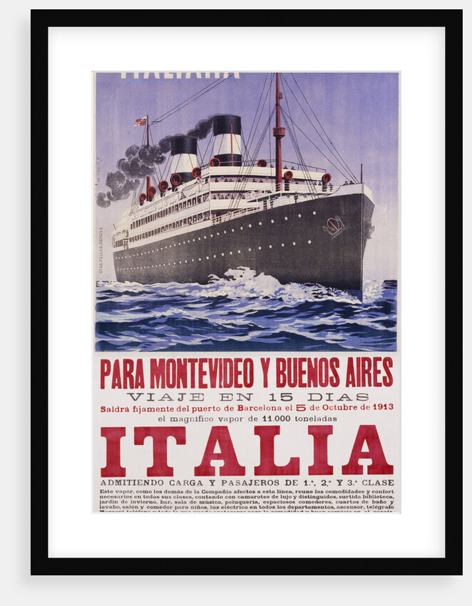 Italia Poster by Anonymous