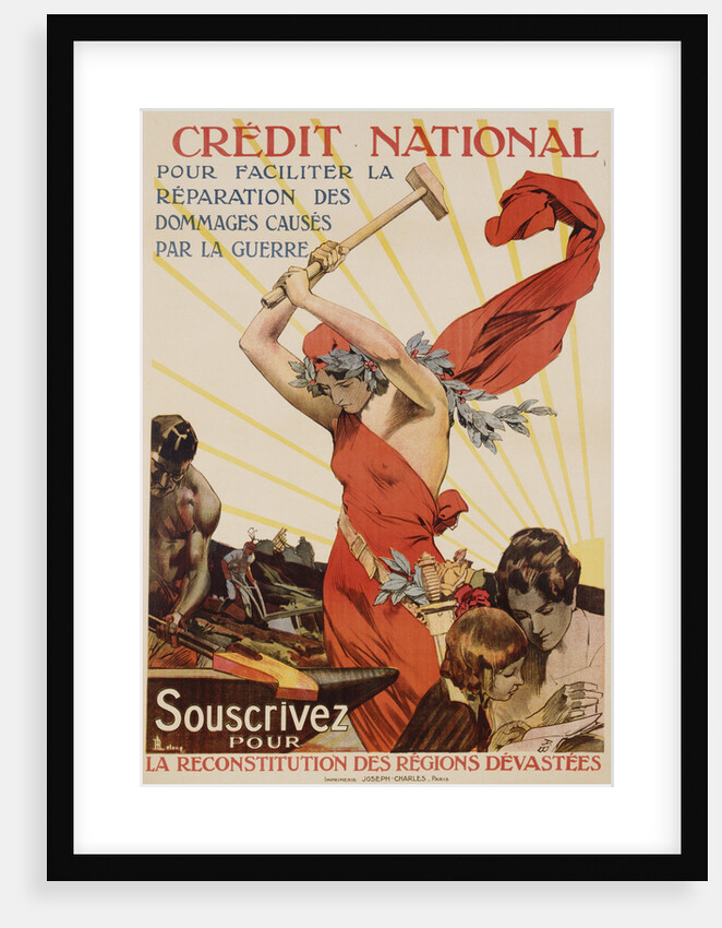 Credit National Poster by Rene Delong