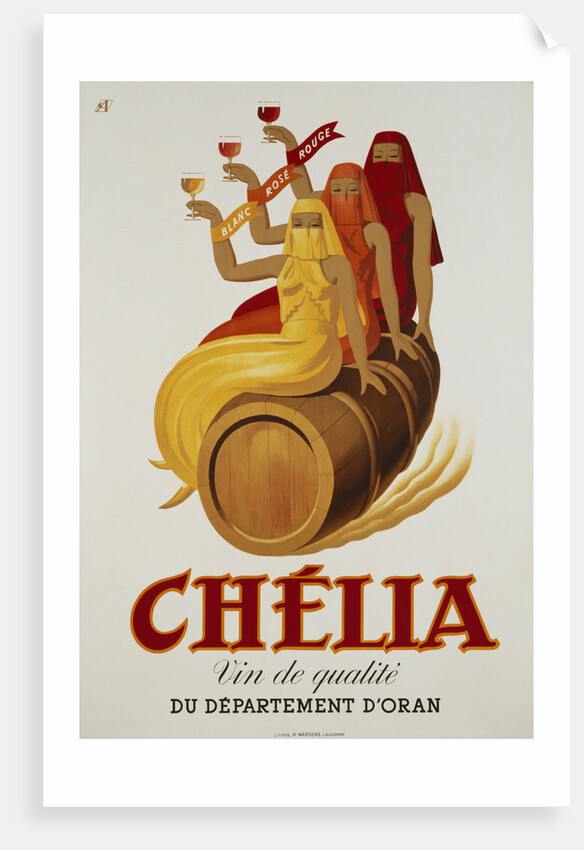 Chelia Advertising Poster by Anonymous