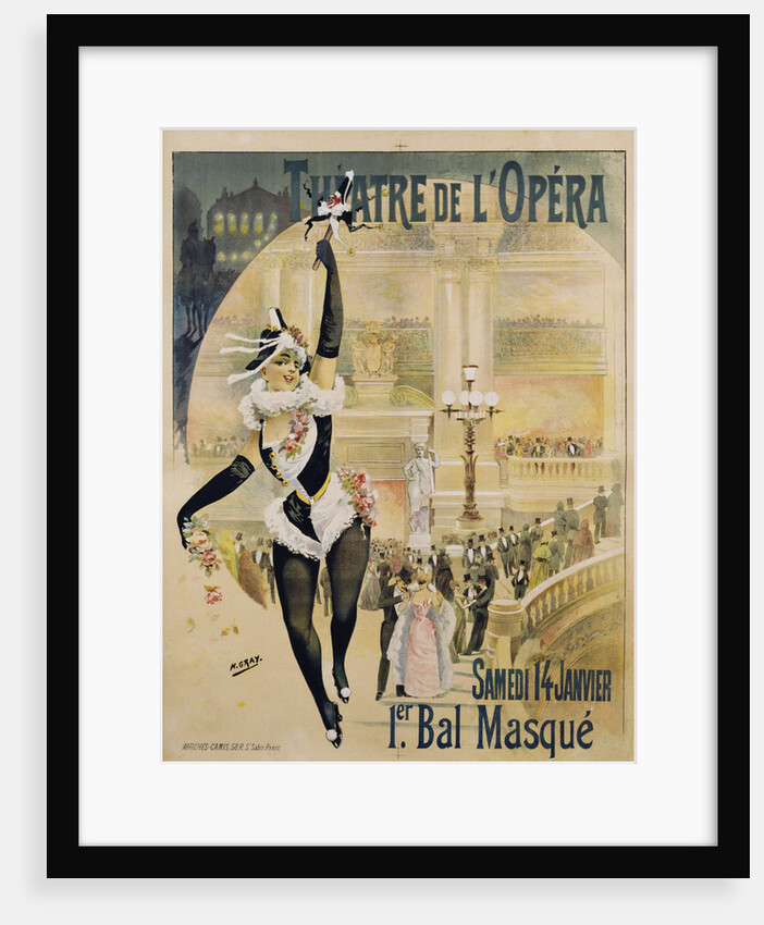 Theatre de l'Opera Poster by Henri Gray