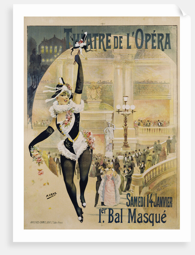 Theatre de l'Opera Poster by Henri Gray