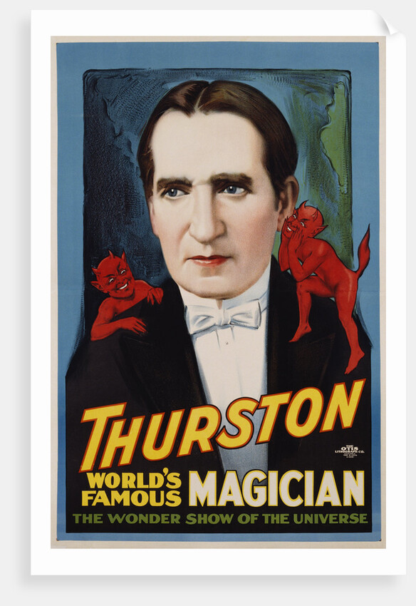 Thurston, World's Famous Magician Poster by Corbis