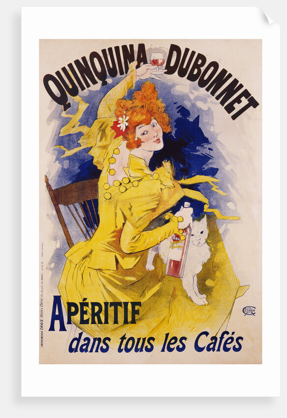 Quinquina Dubonnet Poster by Jules Cheret