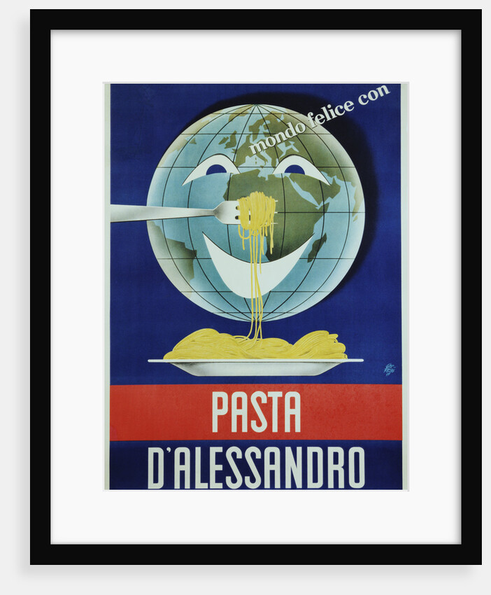 Pasta d'Alessandro Poster by Paolo Garretto