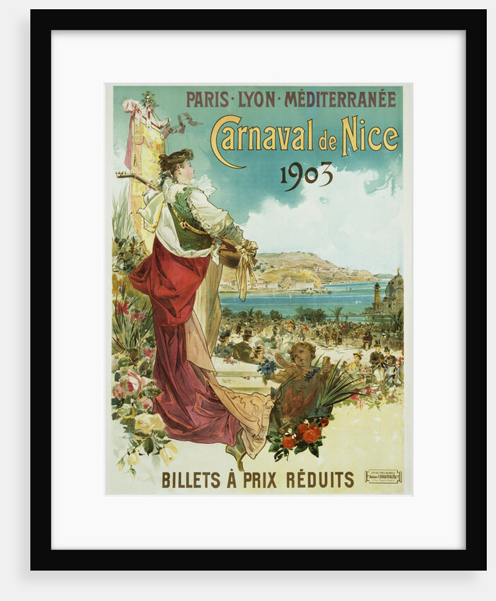 Carnaval de Nice Poster by Hugo d'Alesi