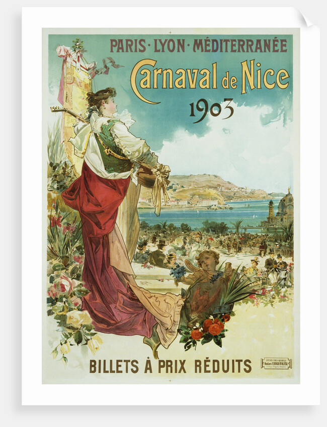 Carnaval de Nice Poster by Hugo d'Alesi