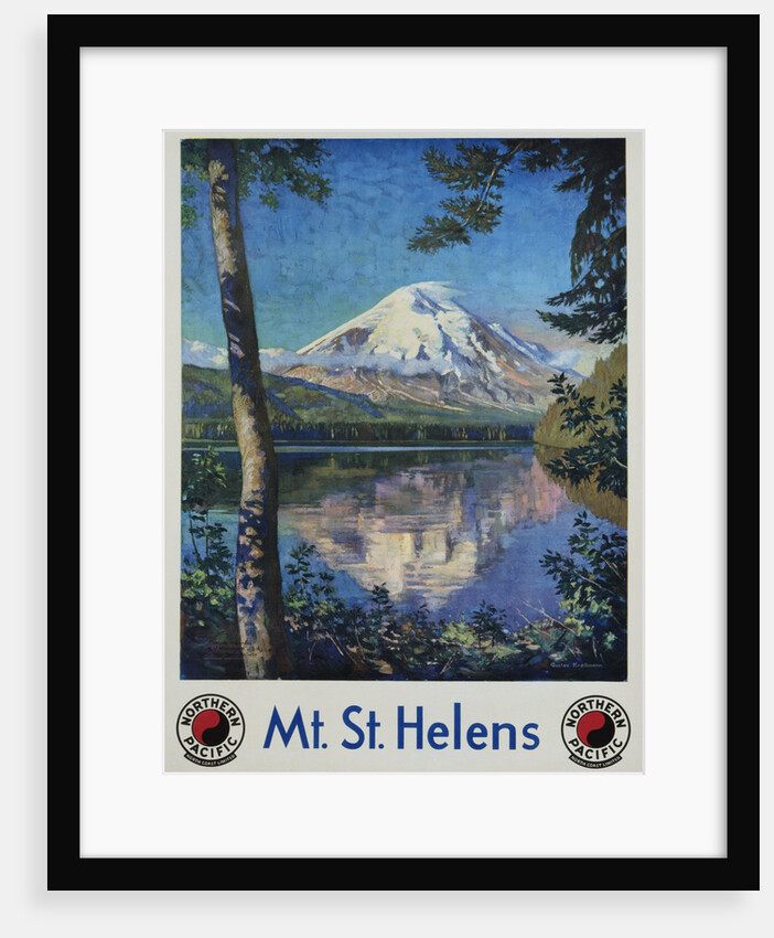 Mt. St. Helens Poster by Gustav Krollmann