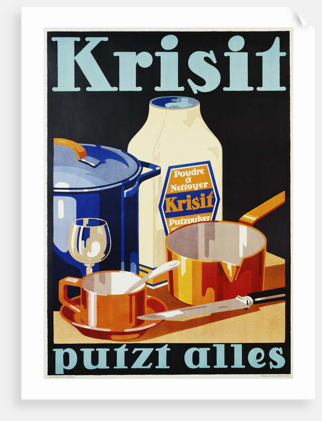Krisit - Putzt Alles Poster by Anonymous
