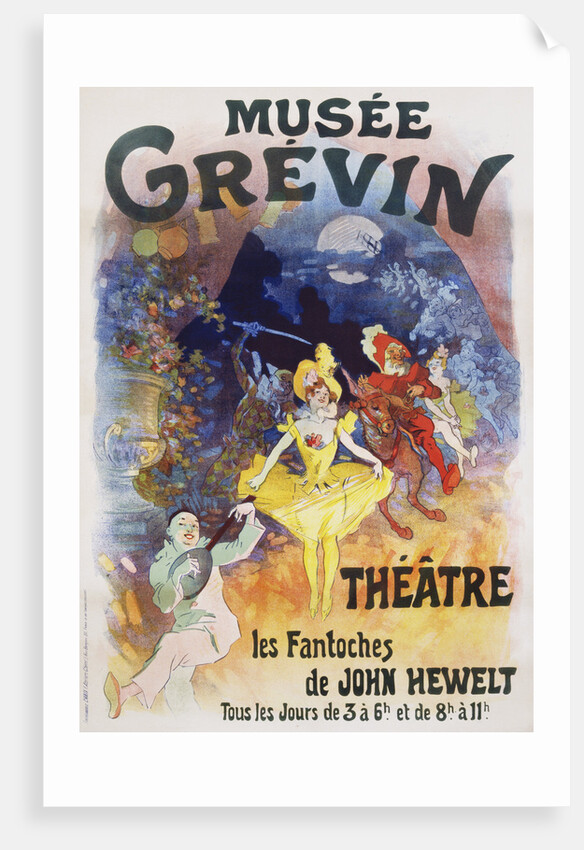 Musee Grevin Poster by Jules Cheret