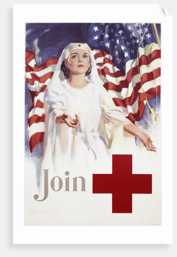 Join Red Cross Recruitment Poster by Walter W. Seaton