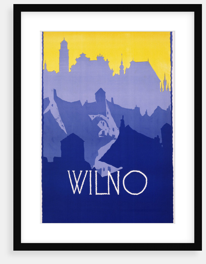 Wilno Poster by Stefan Norblin