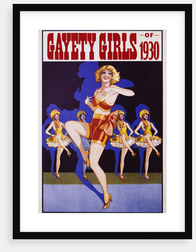 Gayety Girls of 1930 Poster by Anonymous