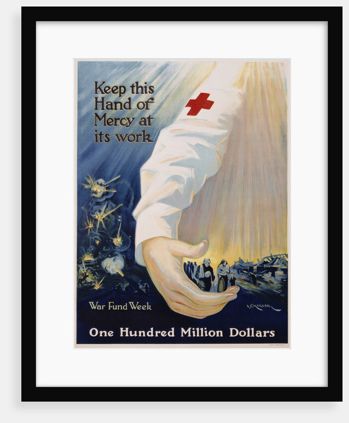 Keep This Hand of Mercy at Its Work Poster by R.G. Morgan