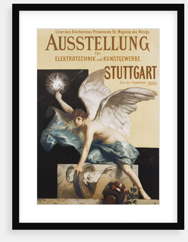 Ausstellung fur Elektrotechnik und Kunstgewerbe Poster by Anonymous