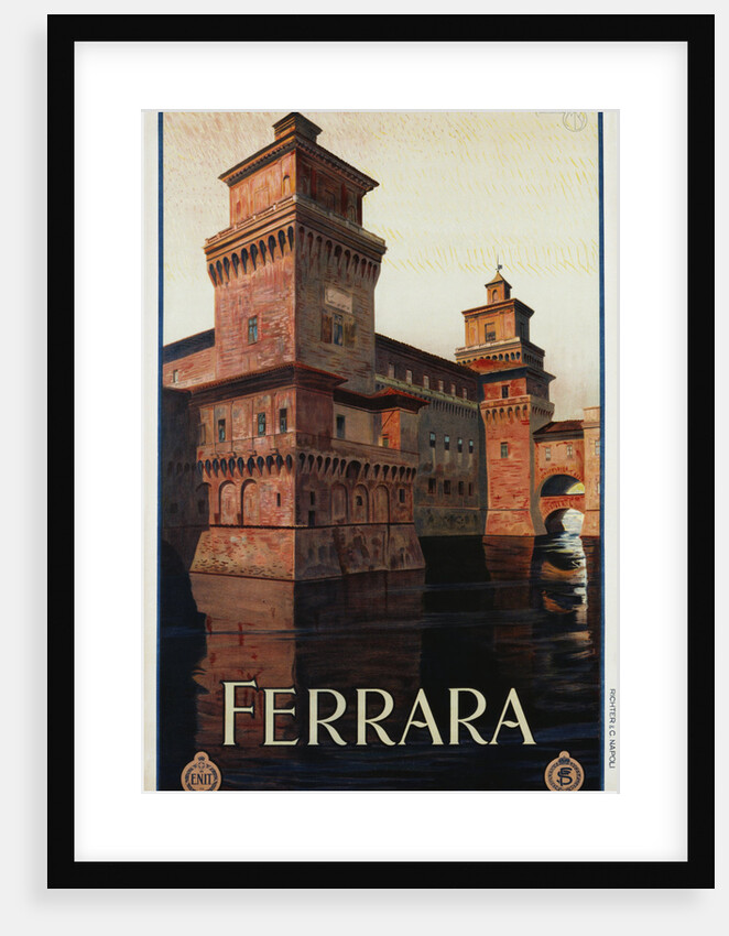 Ferrara Poster by Mario Borgoni