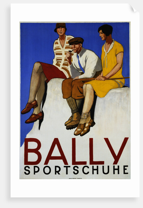Bally Sportschuhe Poster by Emil Cardinaux
