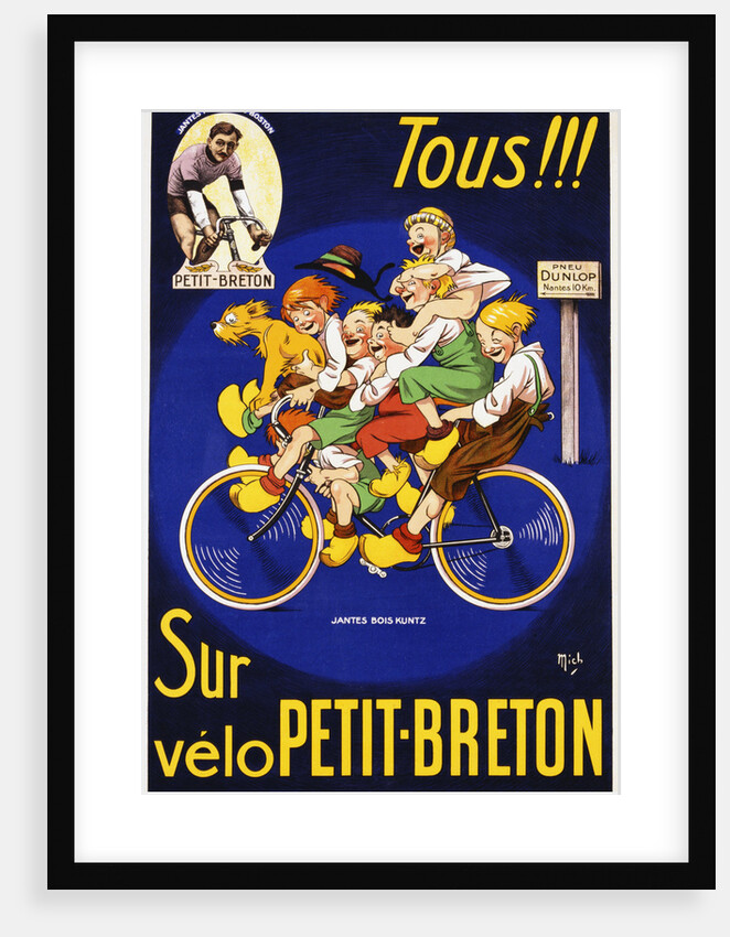 Tous!!! Poster by Michel Liebeaux