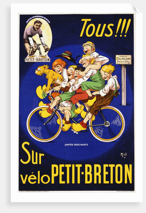 Tous!!! Poster by Michel Liebeaux