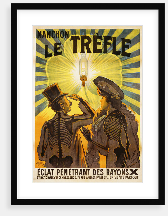 Manchon Le Trefle Poster by Charles Delaye