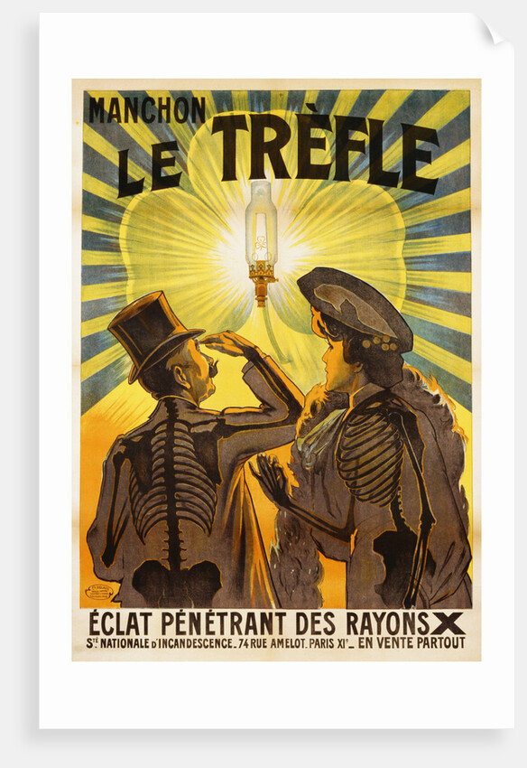 Manchon Le Trefle Poster by Charles Delaye