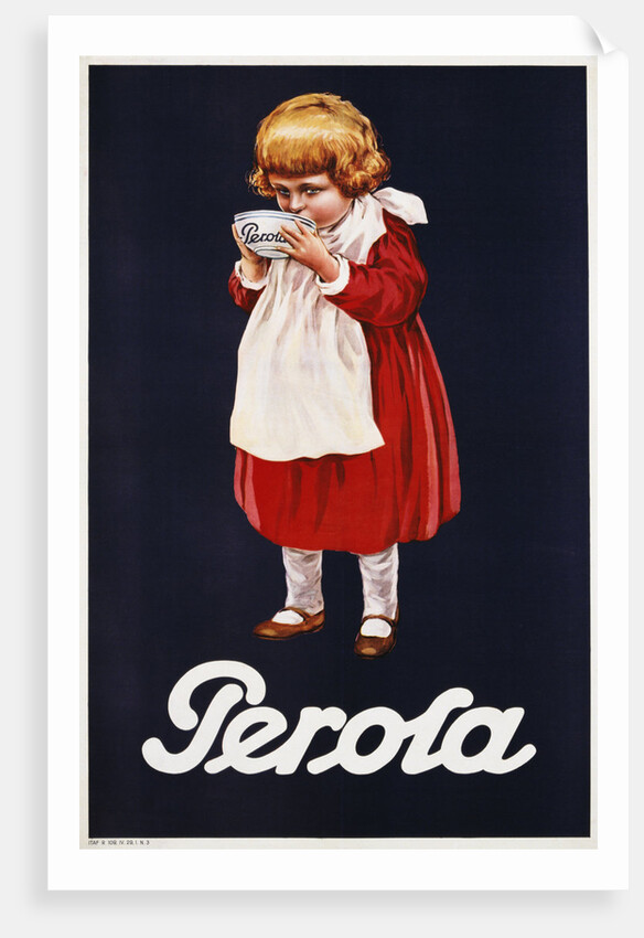 Perola Hot Chocolate Advertisement Poster by Anonymous