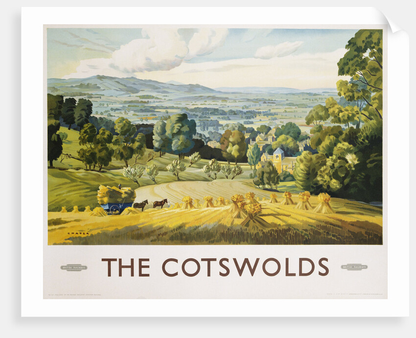 The Cotswolds Poster by Chater