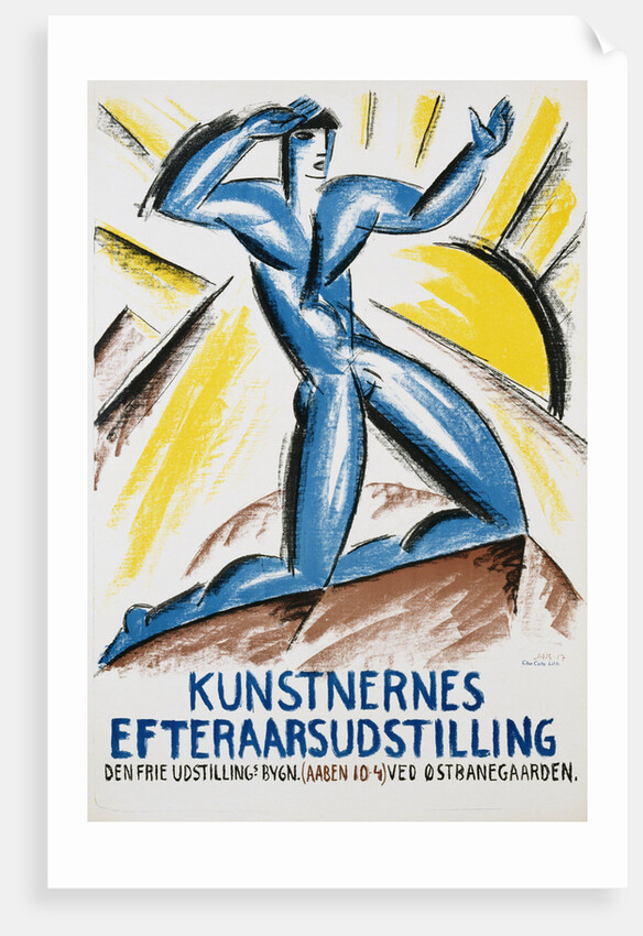 Kunstnernes Efteraarsudstilling Poster by Anonymous