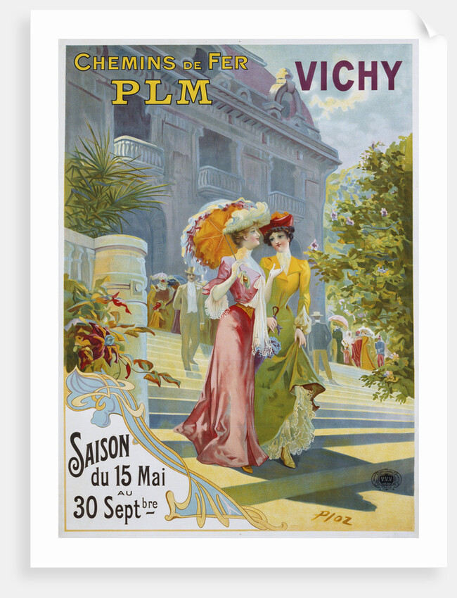 Vichy Poster by Ploz