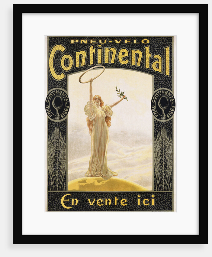 Pneu Velo Continental en Vente Ici Poster by Anonymous
