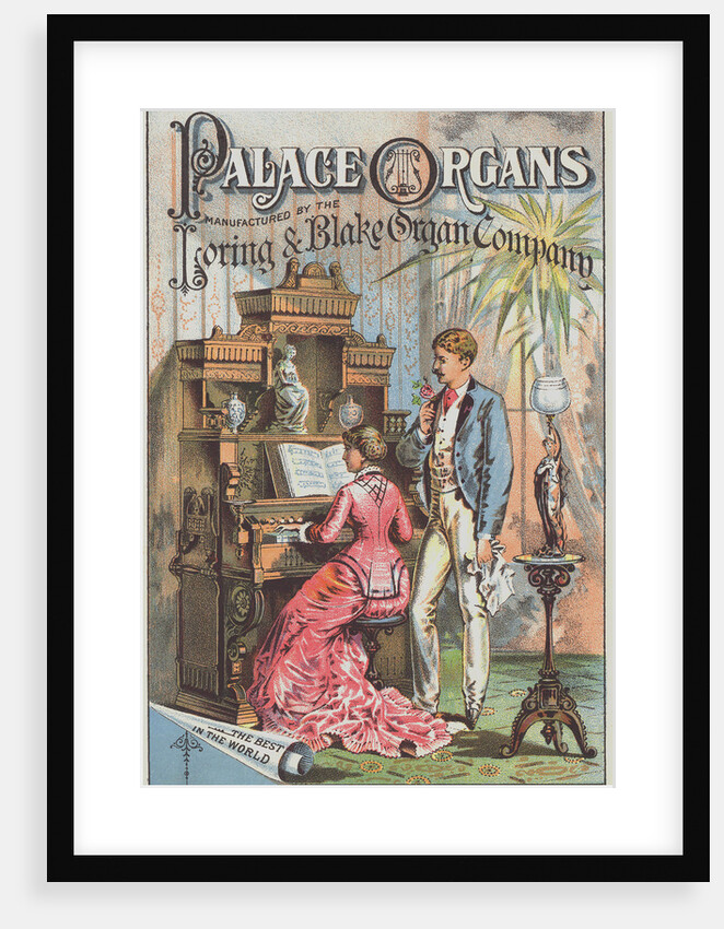 Palace Organs Advertisement by Anonymous