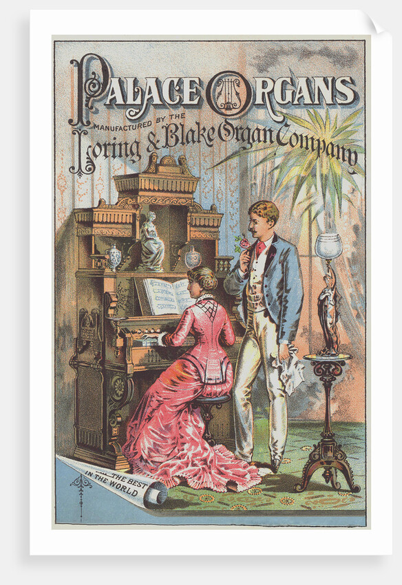 Palace Organs Advertisement by Anonymous