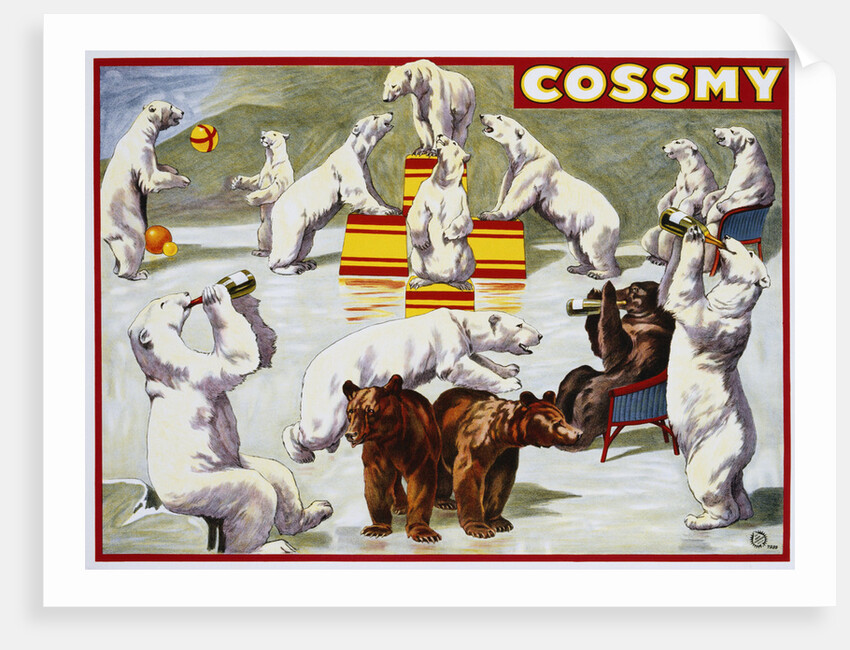 Cossmy Circus Poster by Anonymous