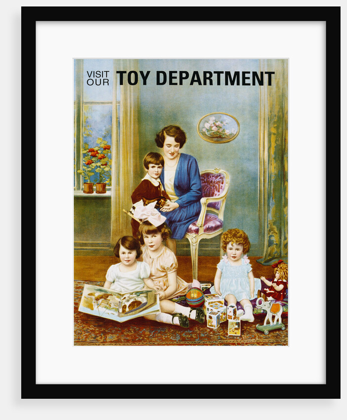 Visit Our Toy Department Poster by Anonymous