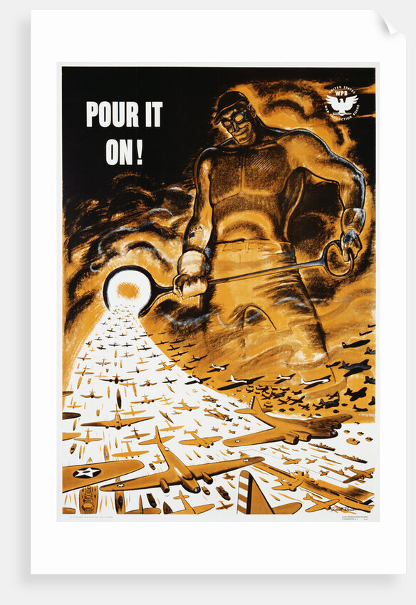 Pour It On! Poster by Garrett Price
