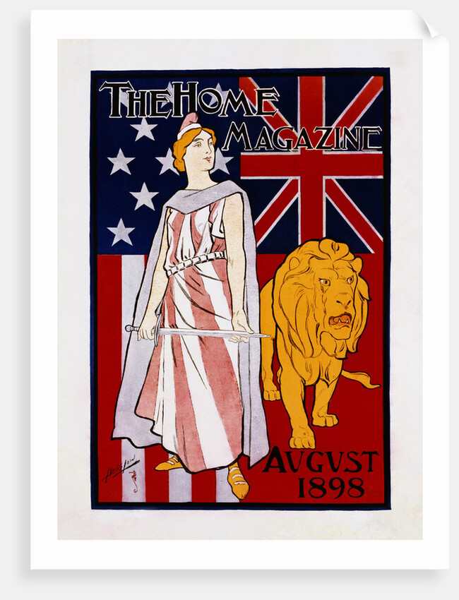 The Home Magazine, August 1898 Poster by William W. Denslow