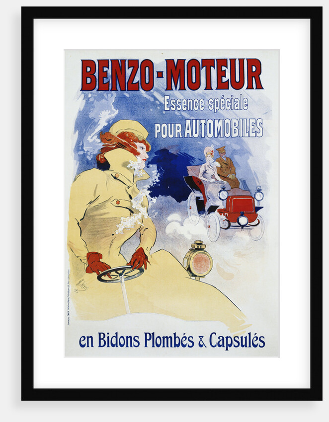 Benzo-Moteur Poster by Jules Cheret