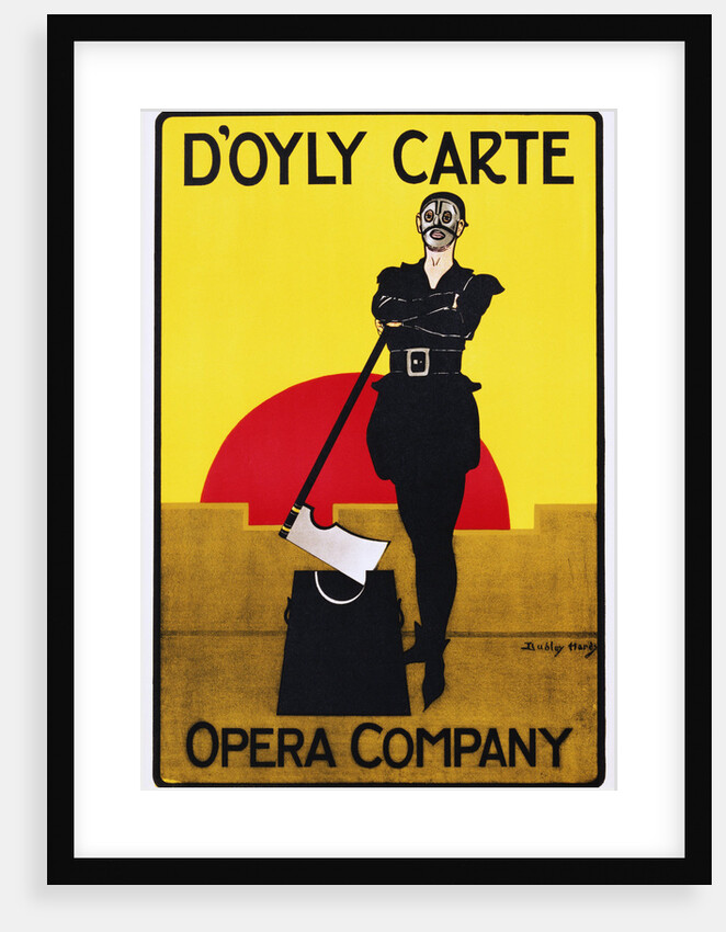 D'Oyly Carte Opera Company Poster by Dudley Hardy