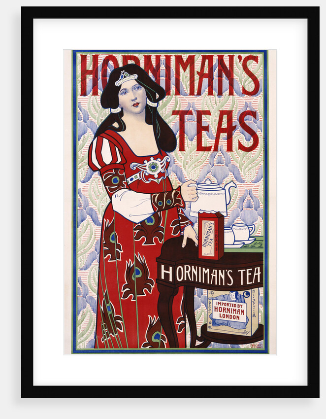 Horniman's Teas Advertisement Poster by H. Banks